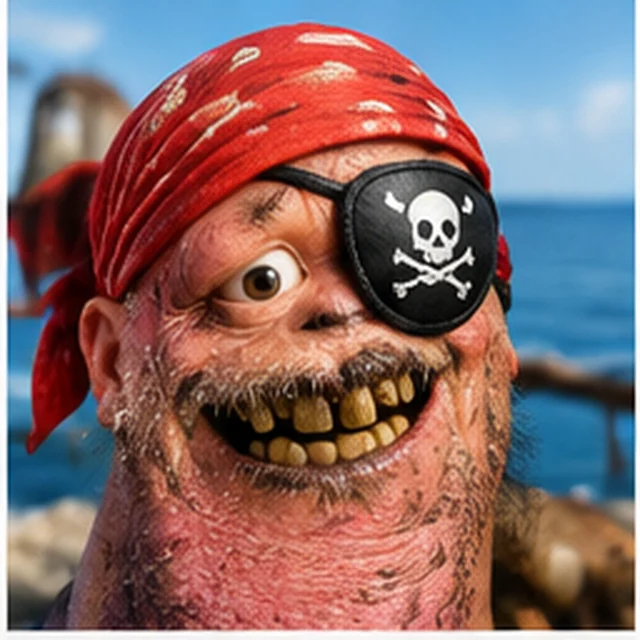 Fictional cartoon toe character CaptainCallus